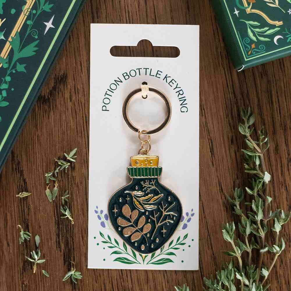 Something Different - Green Witch Potion Bottle Sleutelhanger - Groen